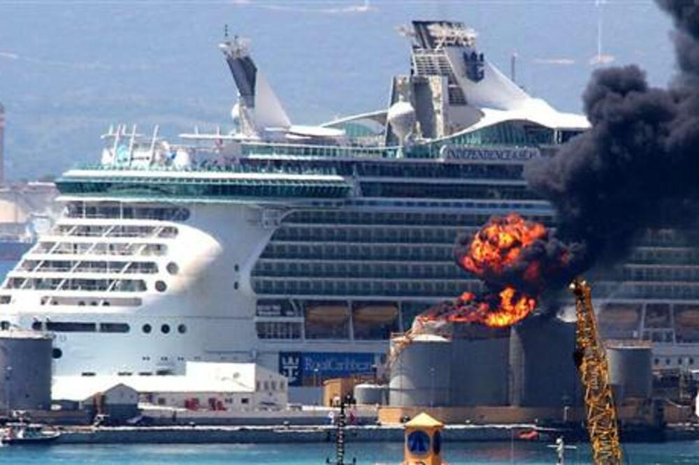 Gibraltar eksplozija, Foto: AFP