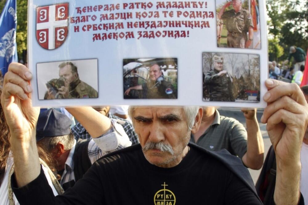 Ratko Mladić miting, Foto: Rojters