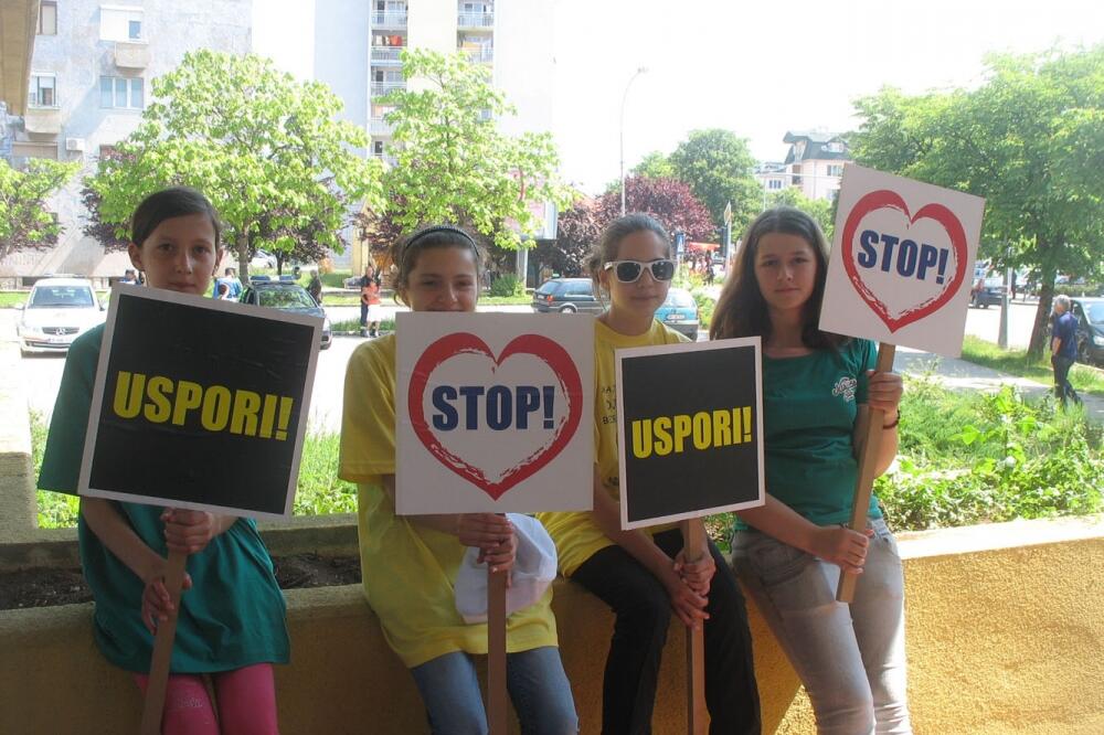 Alfa centar, djeca o saobraćaju, Foto: Svetlana Mandić