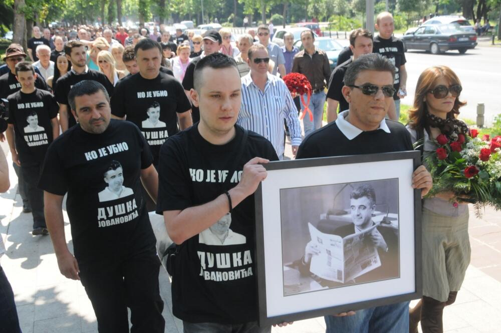 Protestna šetnja Duško Jovanović, Foto: Vesko Belojević
