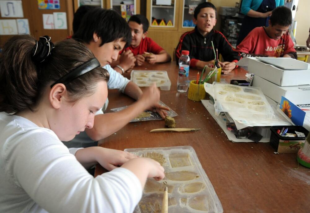 1. jun, radionica, glina