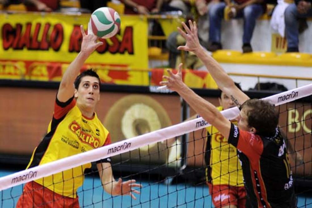 Luka Šuljagić, Foto: Www.volleytonnocallipo.com