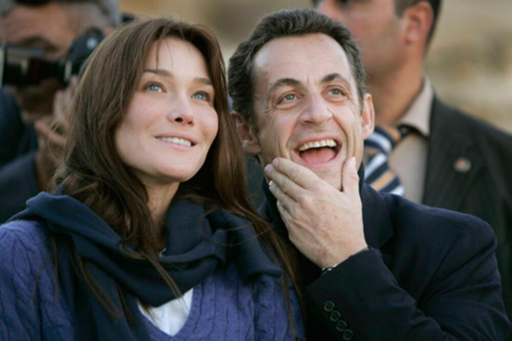Karla Bruni i Nikolas Sarkozi, Foto: Rada Brajović