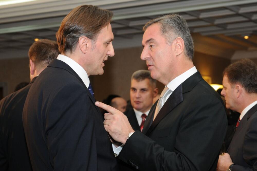 Milo Đukanović i Ranko Krivokapić, Foto: Savo Prelević