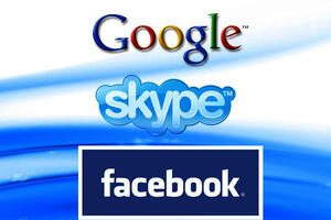 Fejsbuk i Gugl zainteresovani za Skajp