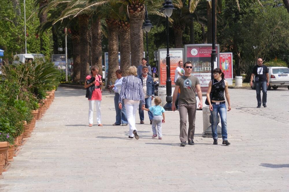 Budva april, Foto: Vuk Lajović
