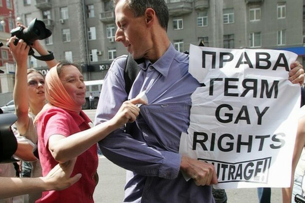 Moskva, gej parada, LGBT, Foto: Web