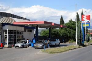 Uhapšeni osumnjičeni za pljačku benzinske pumpe u Ulcinju