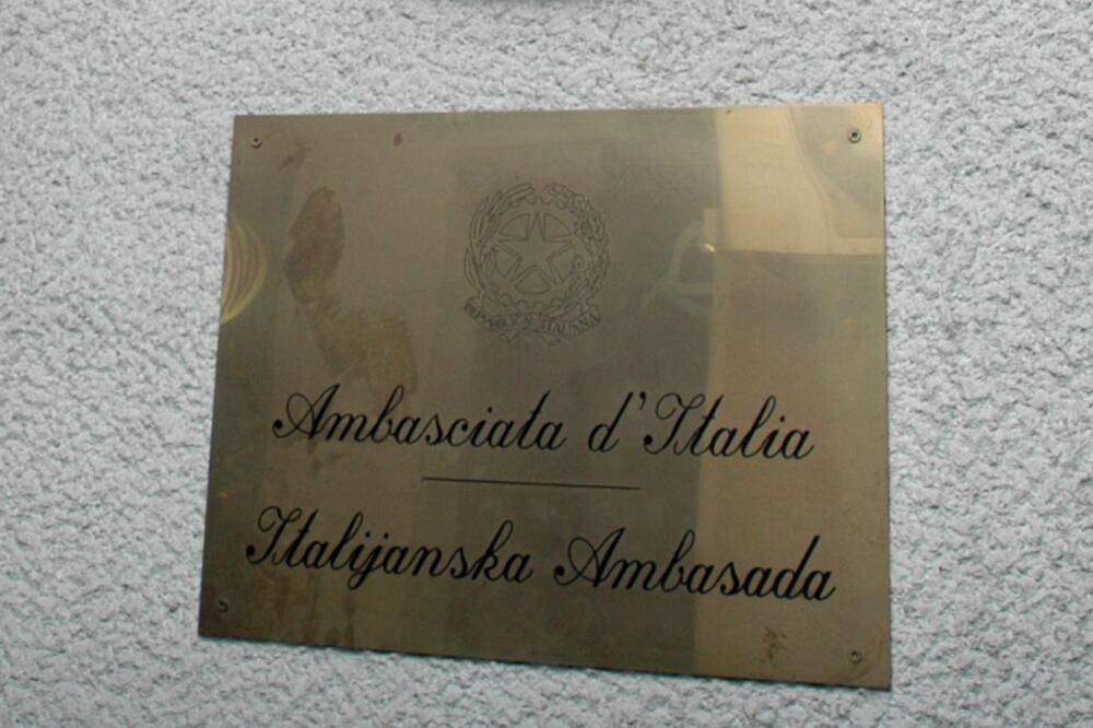 Ambasada Italije, Foto: Arhiva Vijesti
