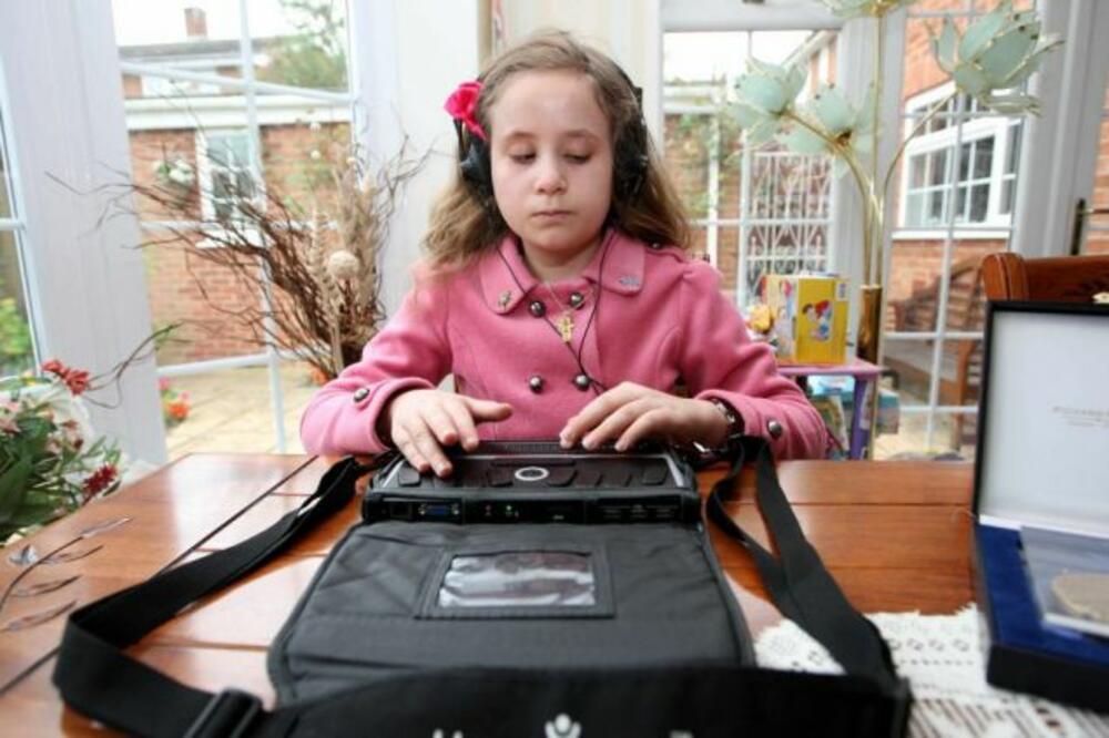 slijepa djevojčica, Foto: Uk2u.co.uk
