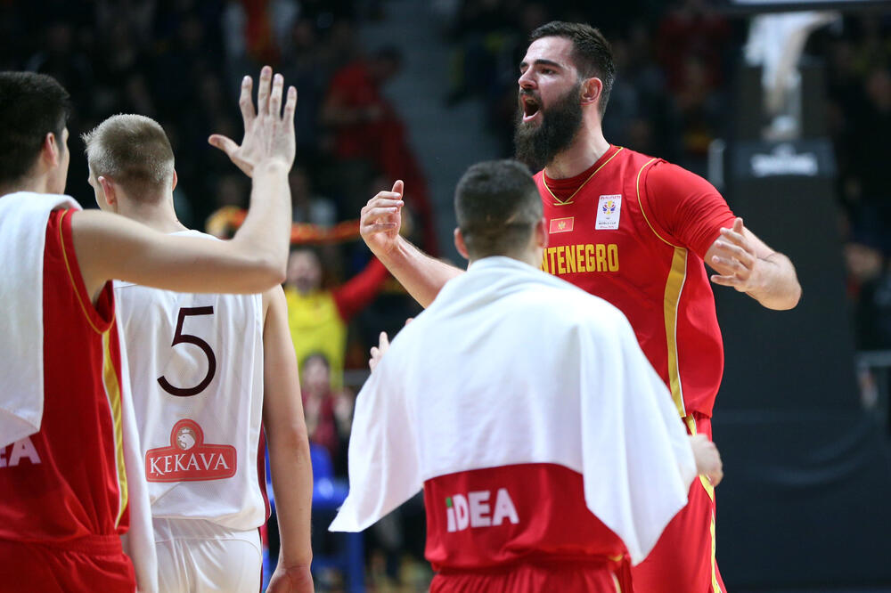 Košarkaši Crne Gore, Foto: Filip Roganović