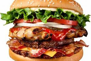Burger King predstavio hamburger od 1.160 kalorija