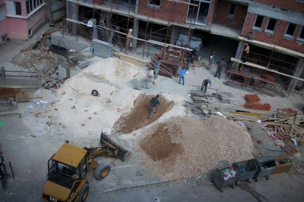 Rozino, Budva, gradilište, Foto: Čitalac "Vijesti"