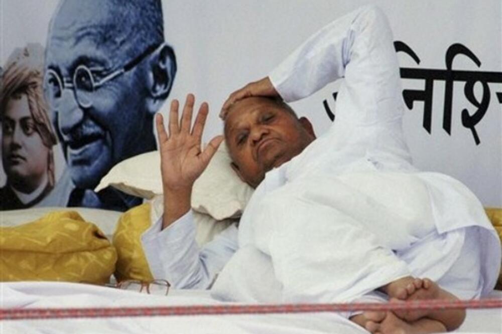 Ana Hazare, Foto: Beta/AP