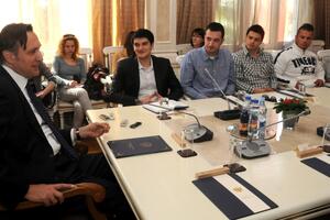 Krivokapić razgovarao sa predstavnicima Studentskog parlamenta