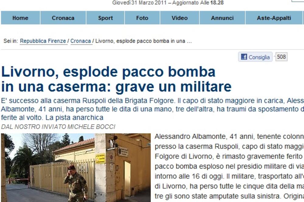 Livorno, Foto: Screenshot