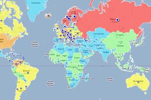 Mapa najvećih grudi svijeta: Ruskinje na prvom mjestu
