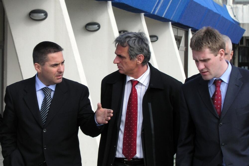 Lukšić i Veljović, Foto: Arhiva "Vijesti"