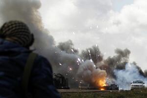 Koalicione snage bombardovale skladišta oružja u Misrati