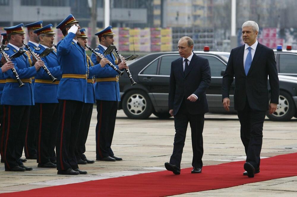 Putin i Tadić, Foto: Beta