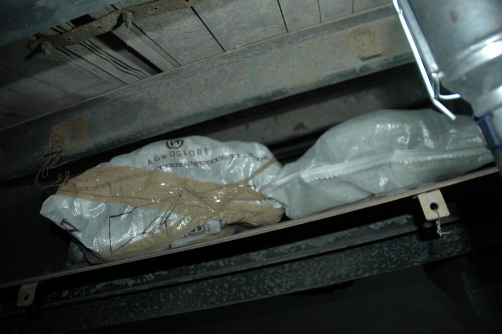 DROGA KAMION, Foto: Uprava policije