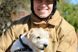 Vatrogasac spasio život psu putem vještačkog disanja