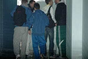 Predsjednik i igrači oči u oči