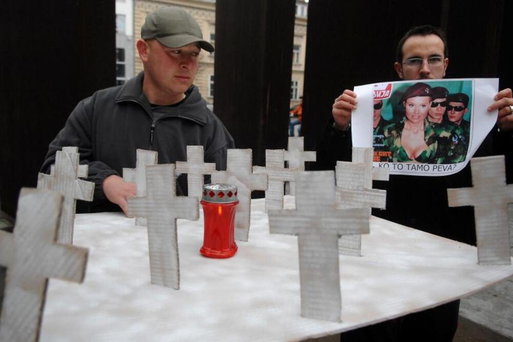 Protest Osijek, Foto: Vecernji.hr