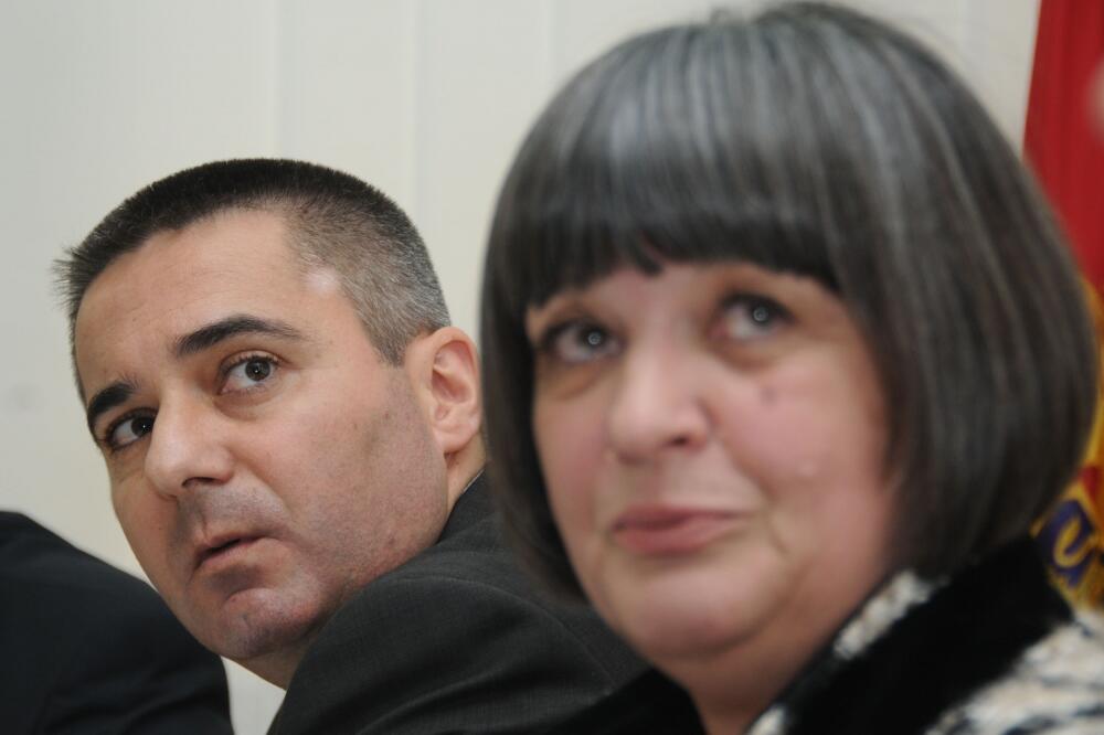 Ranka Čarapić, Veselin Veljović, Foto: Savo Prelević