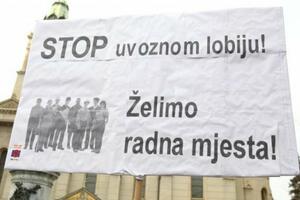 Protesti u 11 hrvatskih gradova