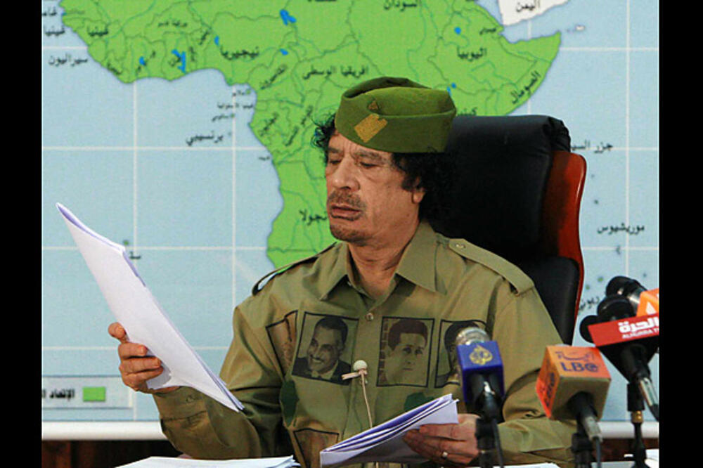 Gadafi, Foto: Time