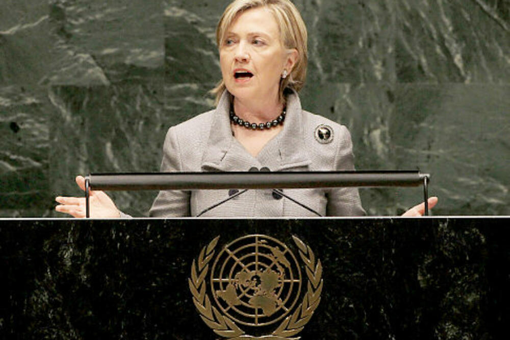 Hilari Klinton u UN, Foto: Beta/AP