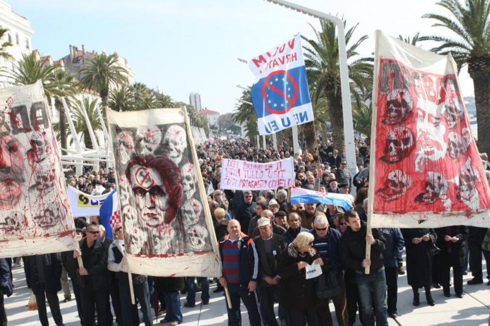 split protesti, Foto: Ivo Cagalj/PIXSELL, Večernji list