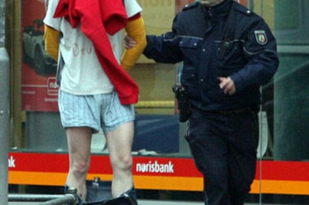 pljačkaš, Foto: Daily Mail