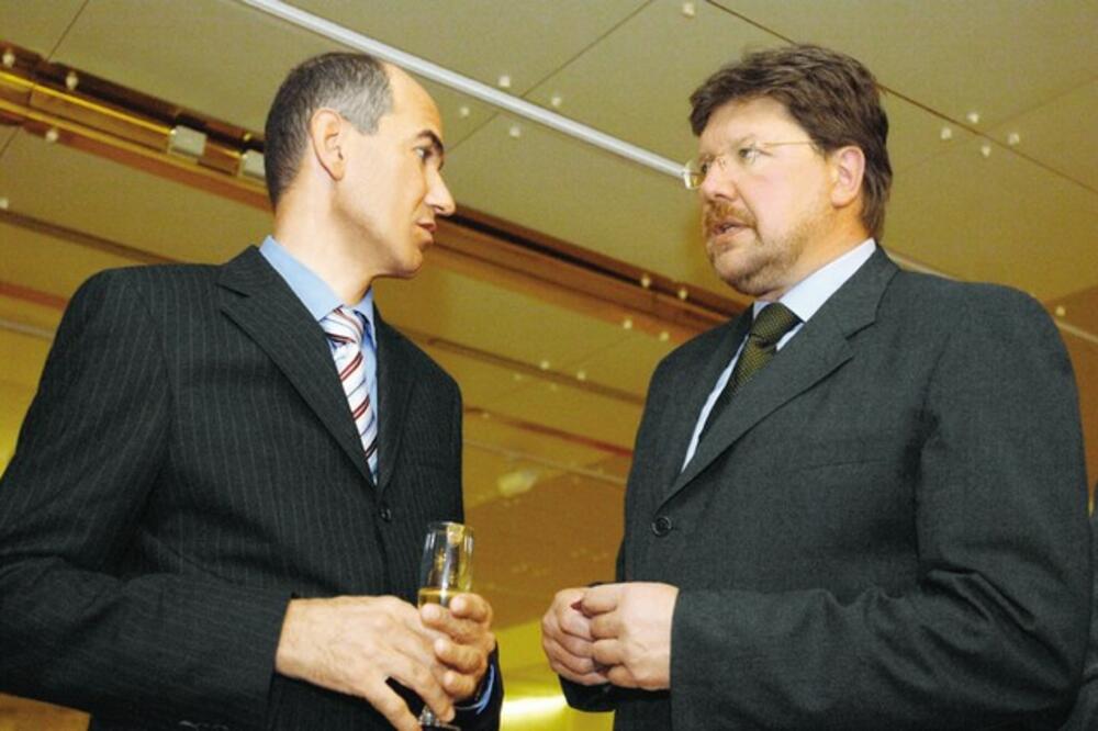 jansa i bavcar, Foto: Mladina