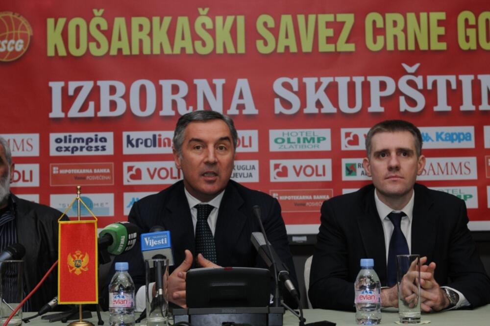 Đukanović i Lukšić, Foto: Savo Prelević