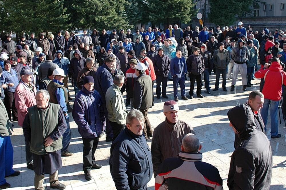 Zeljezara štrajk, Foto: Arhiva Vijesti