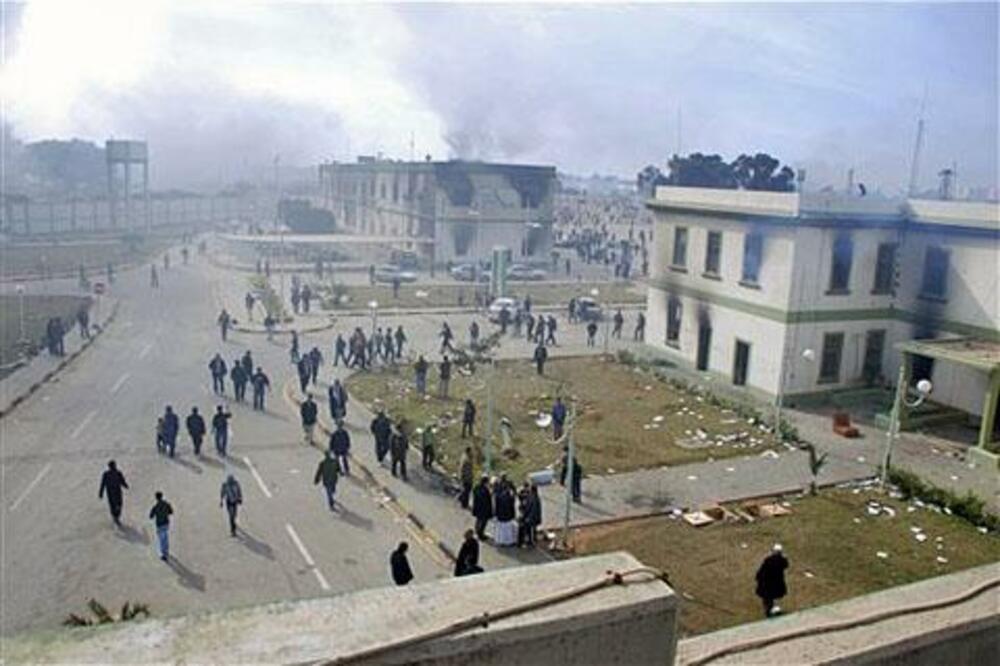 neredi Libija, Foto: VOA