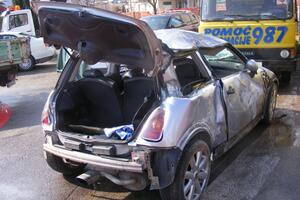 Težak udes na bečićkom bulevaru