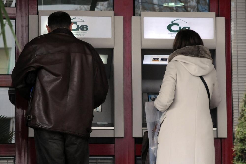 bankomat, Foto: Arhiva Vijesti