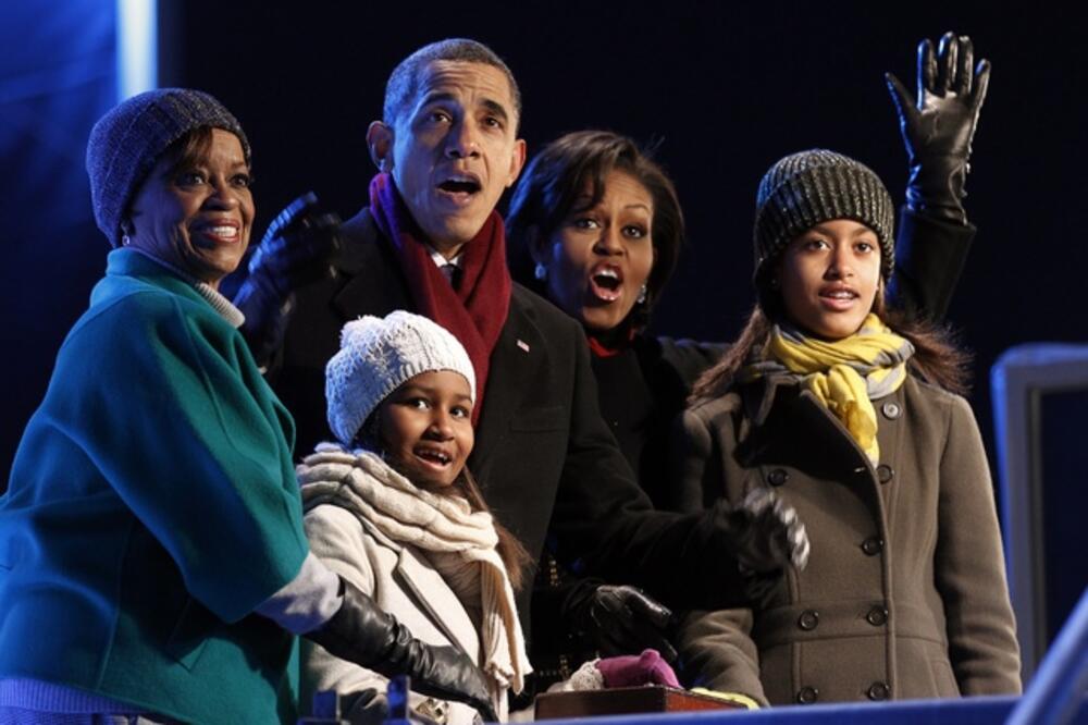 Familija Obama, Foto: Reuters