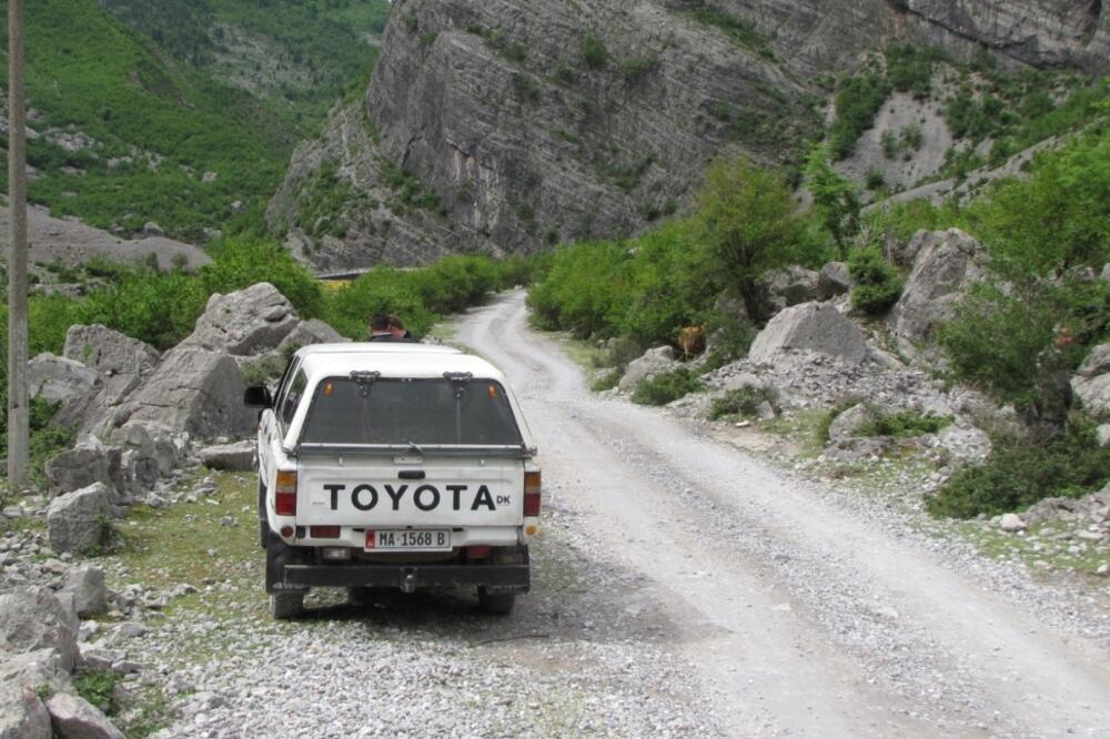 Sadašnji put preko Albanije, Foto: Vijesti