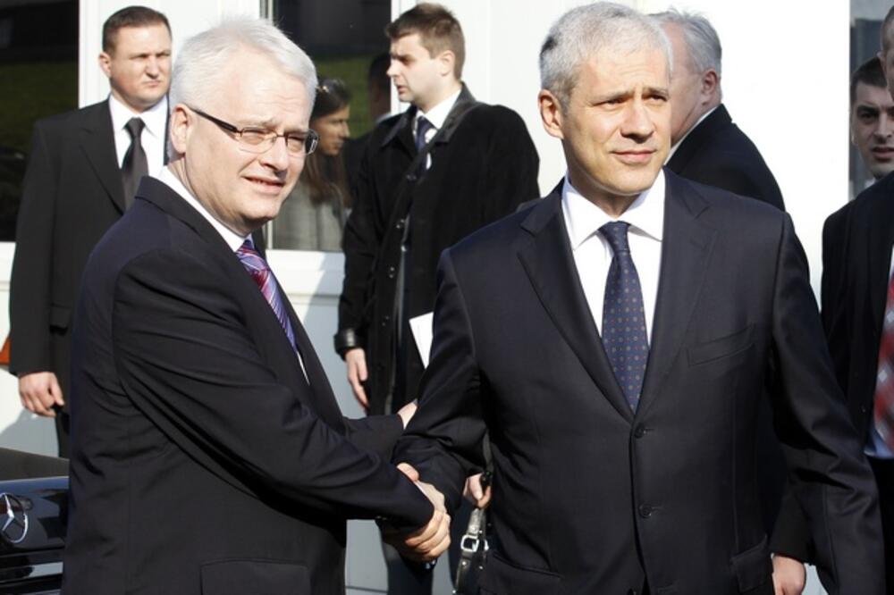 Ivo Josipović, Boris Tadić, Foto: Reuters