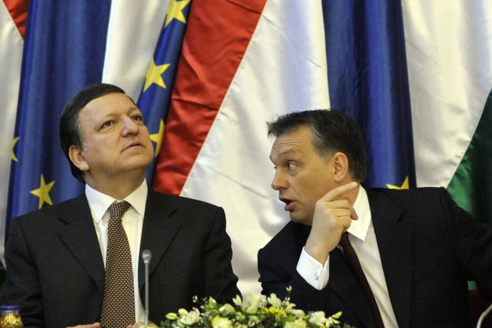 Baroso i Orban, Foto: Beta