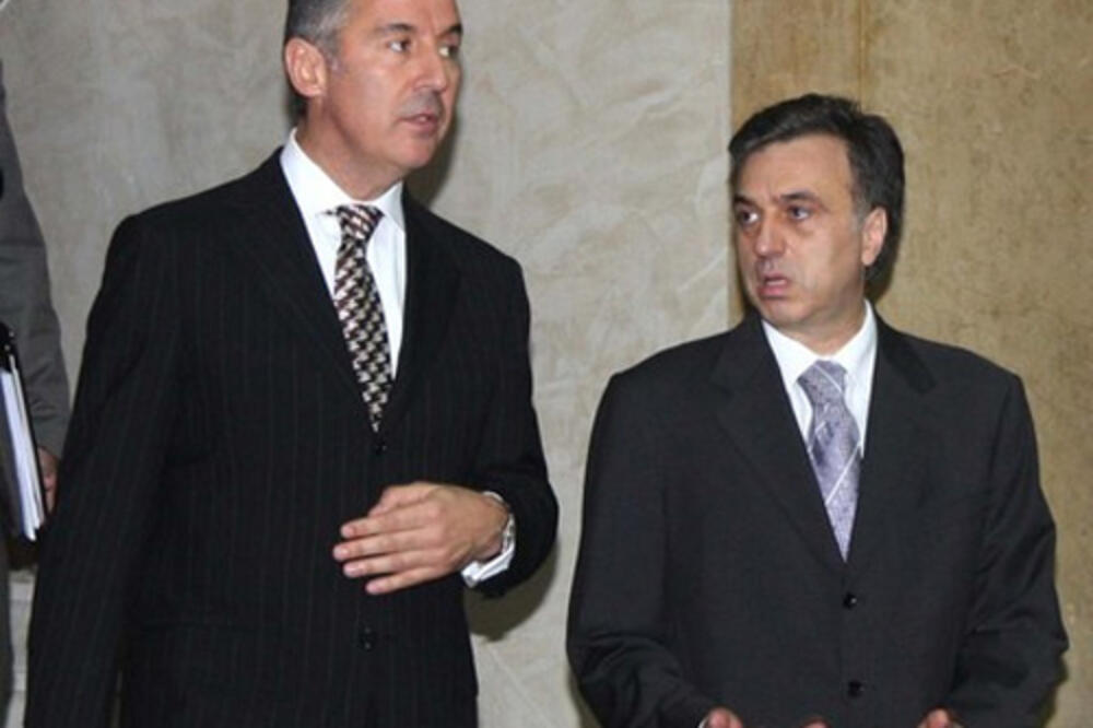 Vujanović i Đukanović, Foto: Srdan Kosovic