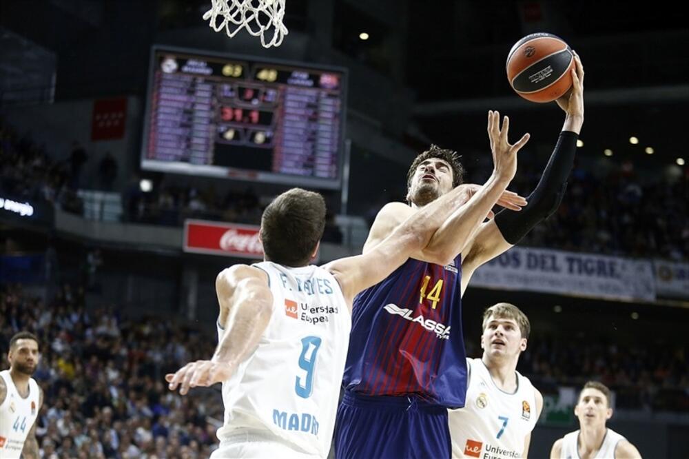 Sa utakmice Barselona - Real, Foto: Evrolige