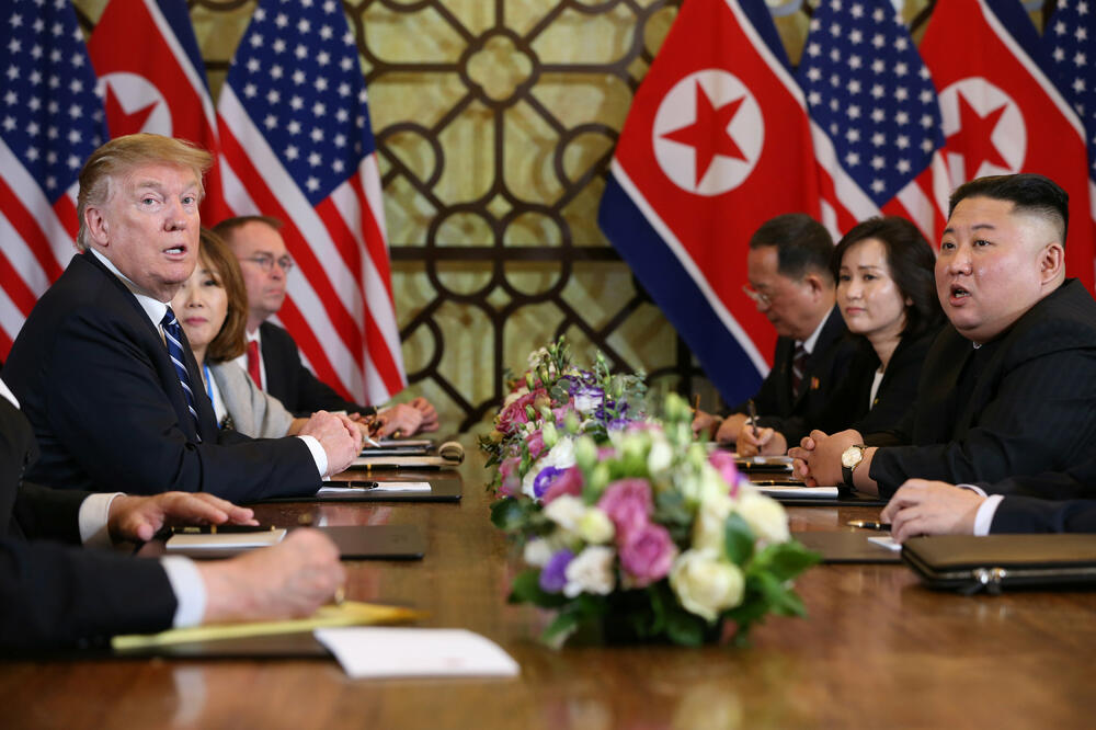 Sa sastanka Trampa i Kima, Foto: Reuters