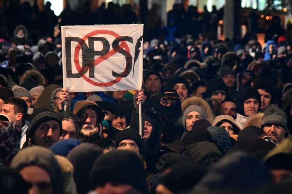 Protesti Podgorica, Foto: Boris Pejović