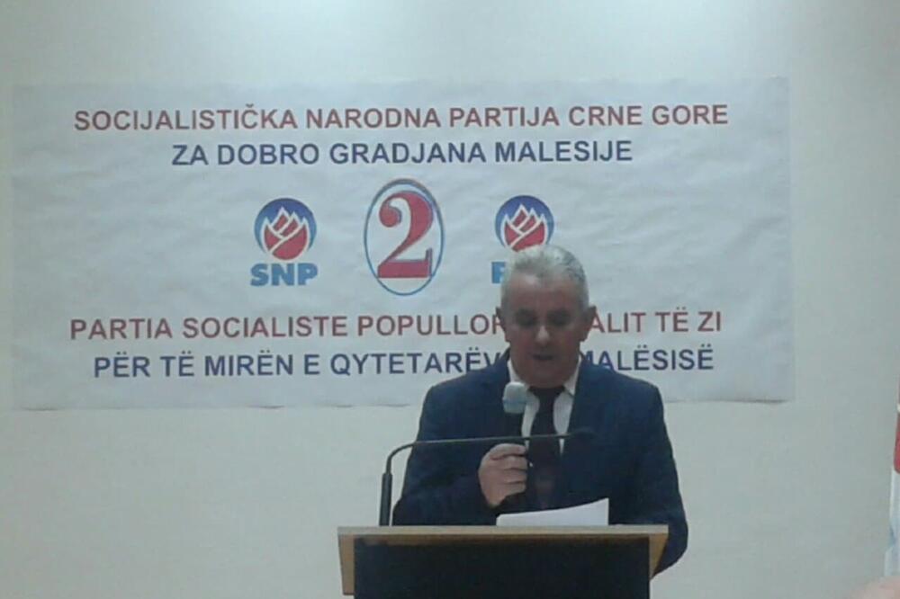 Ljuljđuraj na konvenciji, Foto: SNP