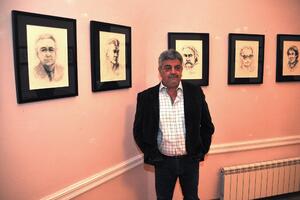 U Nikšiću izloženi "Portreti" Radojice Bulatovića